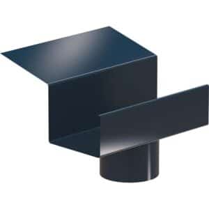 Ablaufstutzen für SDF Kastenrinne Alu Anthrazit