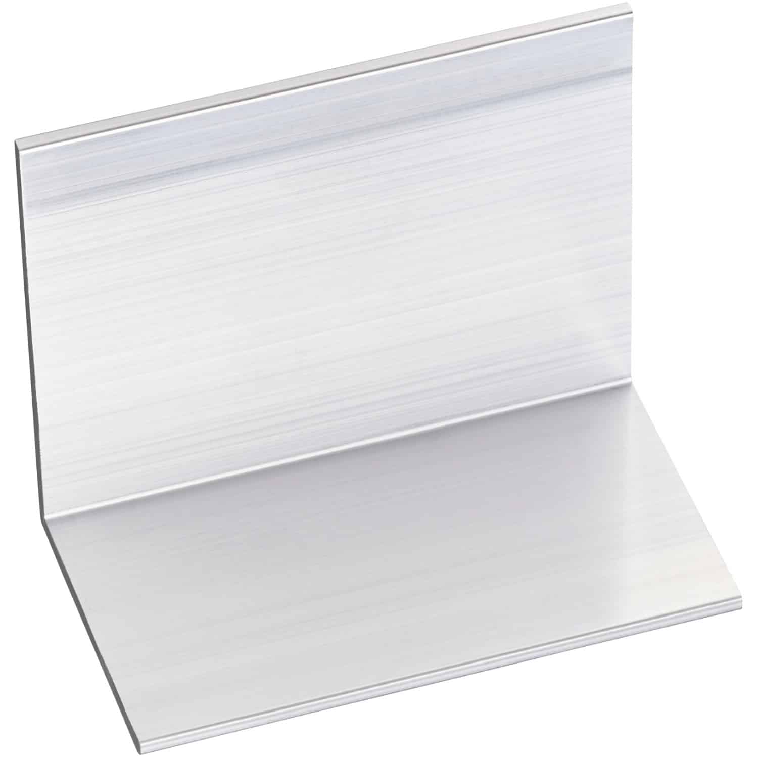 Abschluss- und Haltewinkel für Deckprofil Alu 5 Stück