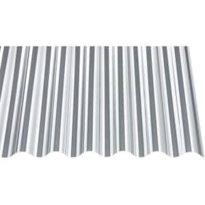 Acryl-Profilplatte Sinus 76/18 glatt Transparent 200 cm x 104