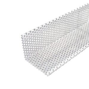 Daprona Kiesfangleiste 100cm 1mm Materialstärke Aluminium Silber