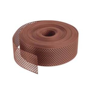 Daprona Lüftungsband Traufgitter 2x 60m x 50mm PVC Gerollt Rot