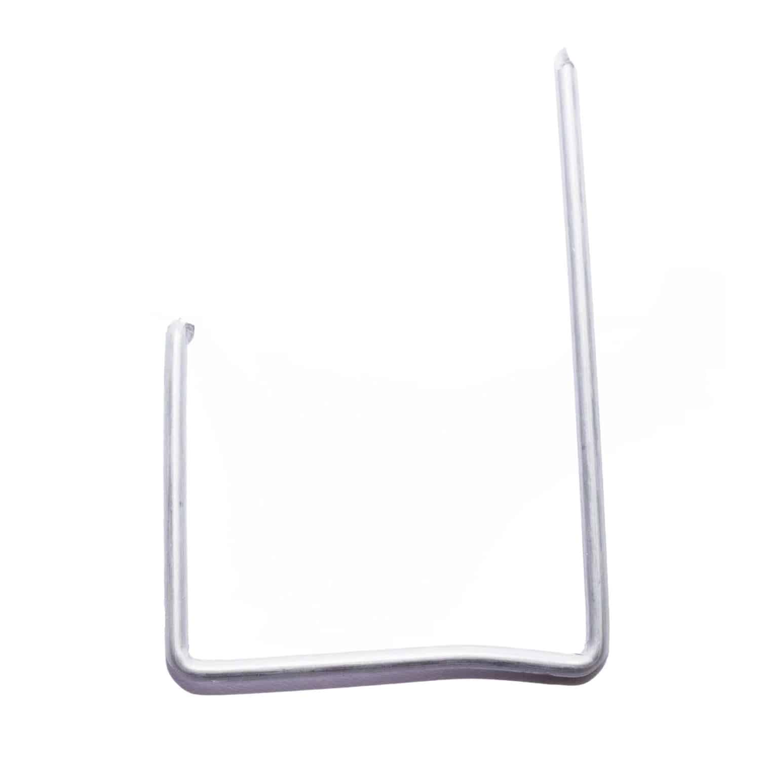 Daprona Sturmklammern Typ U 100x 65mm x 45mm x 37mm Stahl Silber