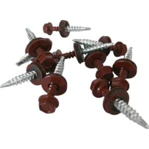 Easypan Schrauben Selbstschneidend 20 mm Rot 40 Stück
