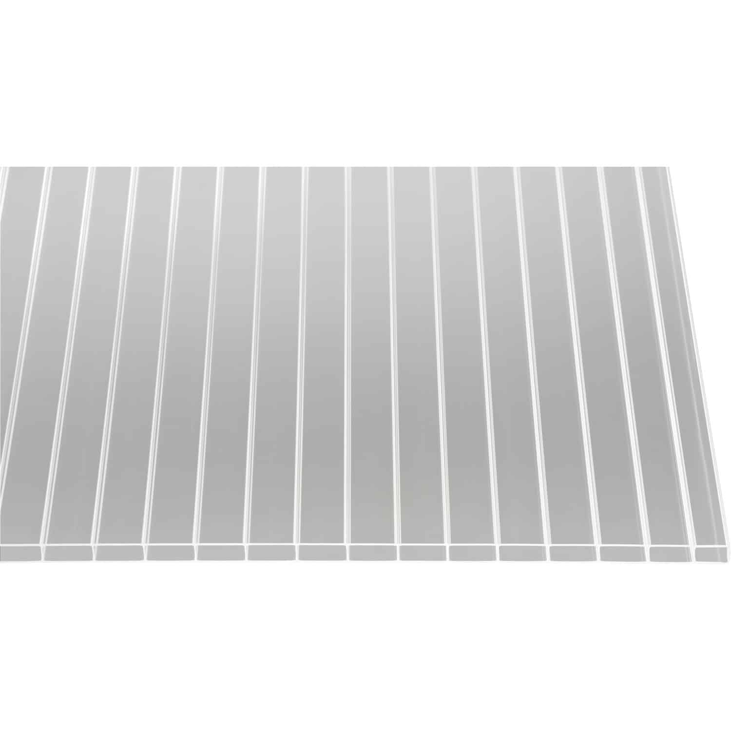 Hohlkammerplatte Acryl 16 mm Klar 3000 mm x 1200 mm
