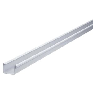 Inefa Dachrinne Kastenrinne PVC 200cm NW 68 Weiß Dachentwässerung