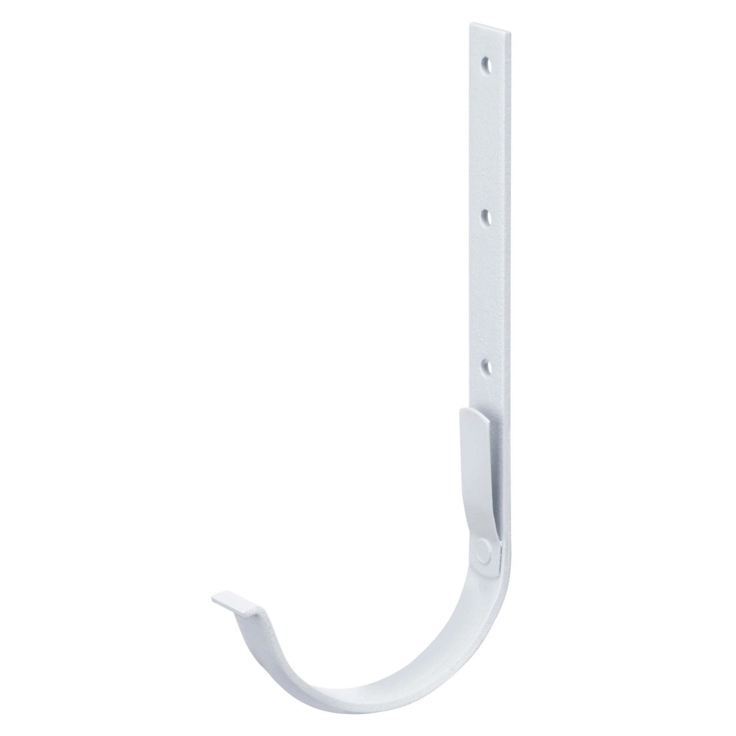 Inefa Dachrinnenhalter NW 125 Halbrund Stahl Weiß Befestigung Dachrinne