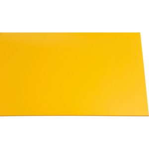 Kunststoffplatte Guttagliss Hobbycolor Gelb 50 cm x 50 cm