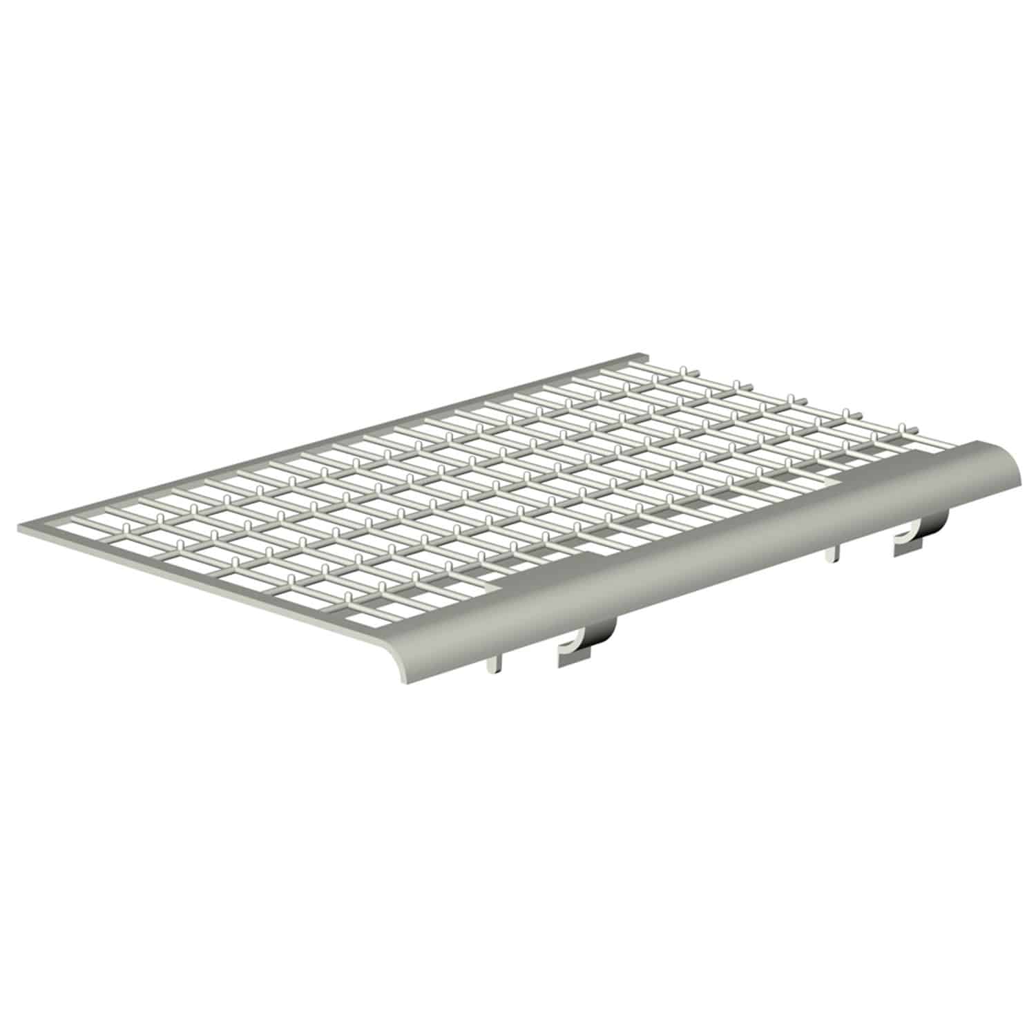 Laubschutzgitter Universal Grau PVC 1 m