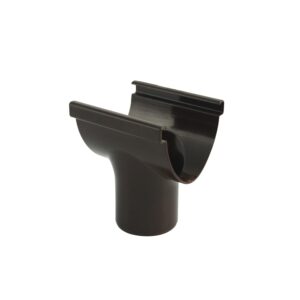 Marley Duplex Dachrinnen-Stutzen RG 80 - DN 53 Braun