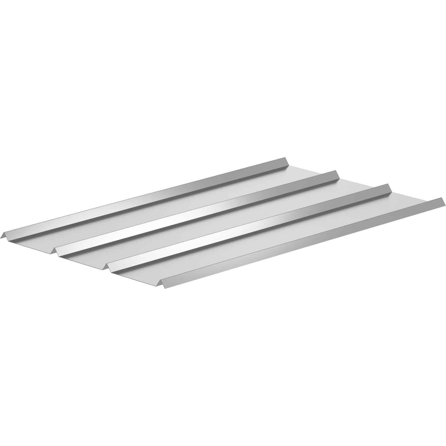 SDF Dach- und Fassadenplatte Alu-Natur 585 mm x 1180 mm