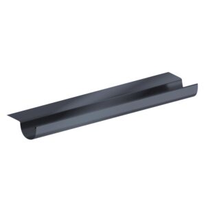 Sarei SDF-Halbrundrinne Piccolo Alu-Anthrazit RG 80 Länge 2 m