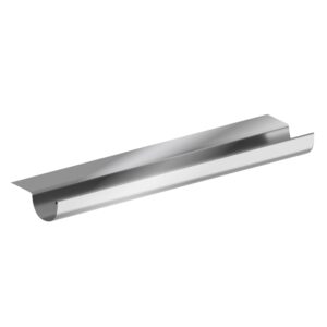 Sarei SDF-Halbrundrinne Piccolo Alu Natur RG 80 Länge 2 m
