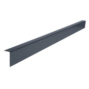Smart L  Profil Stahl 2 cm x 4 cm x 200 cm Anthrazitgrau