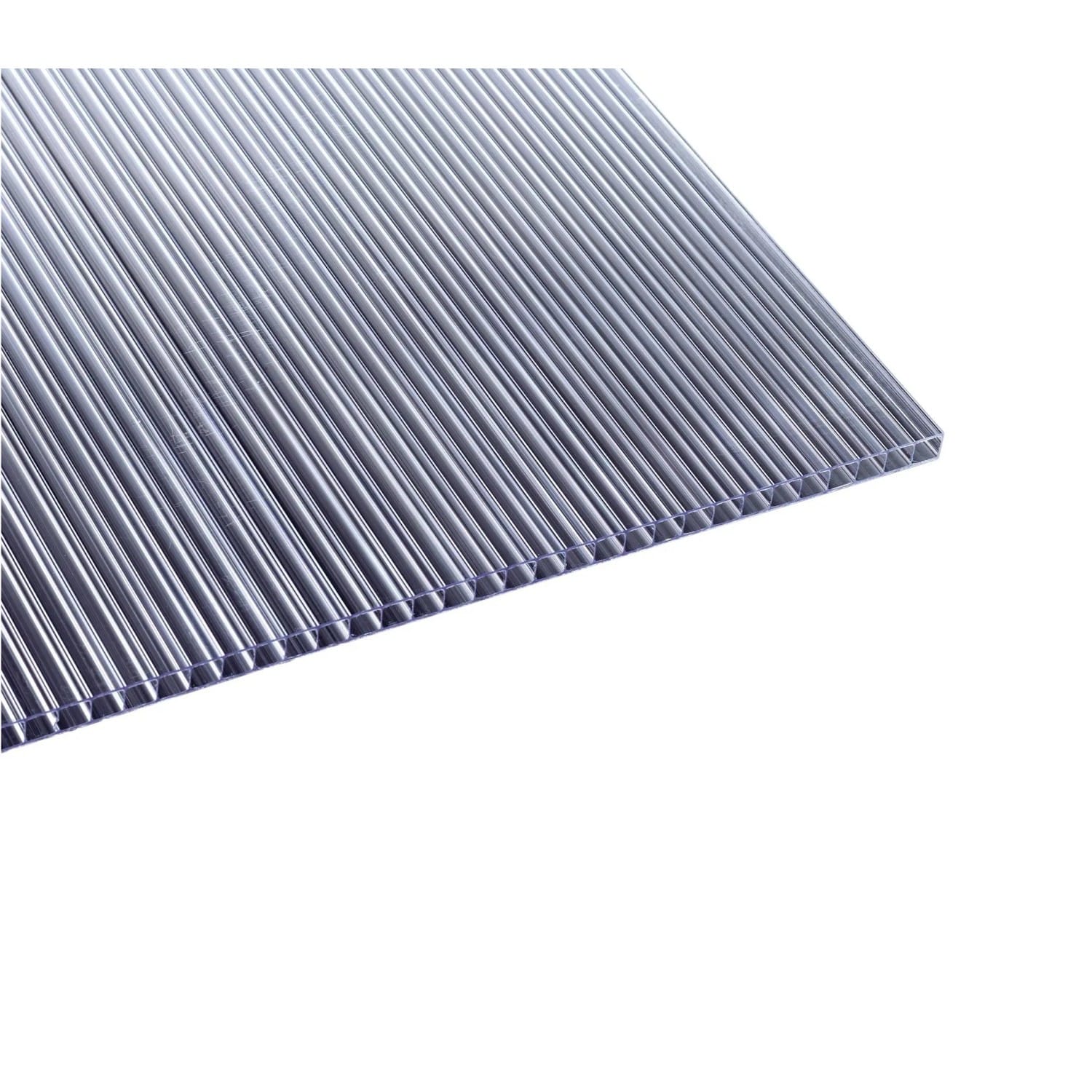 T&J Mini-Polycarbonatplatte SDP Glasklar 2.500 mm x 1.050 mm x 6 mm