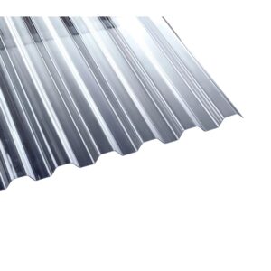 T&J PC-Spundwandplatte K76/18 Tejemacro Glasklar 3.000 mm x 1.115 mm x 1