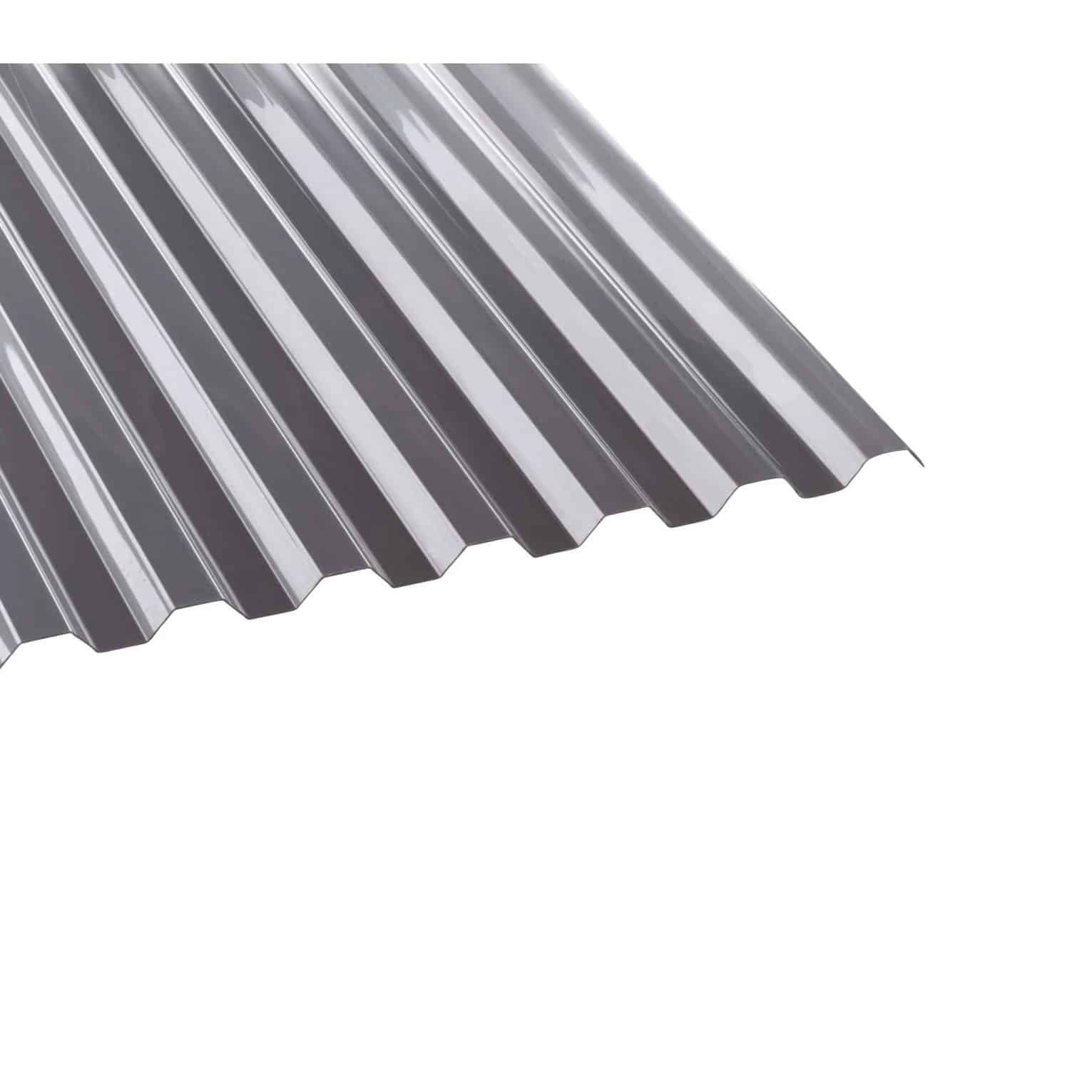 T&J PC-Spundwandplatte K76/18 Tejemacro m. Heatbloc Silbergrau 3.000 x 1.115 mm