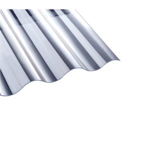 T&J PVC-Lichtplatte Welle8 Glasklar 3.000 mm x 920 mm x 1