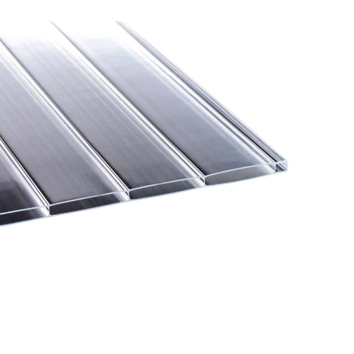 T&J Stegplatte Vertica SDP No Drip Glasklar 4.000 x 1.200 mm x 16 mm