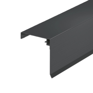 T&J Wetterschenkel-Klemmdeckel Anthrazit 5.000 mm
