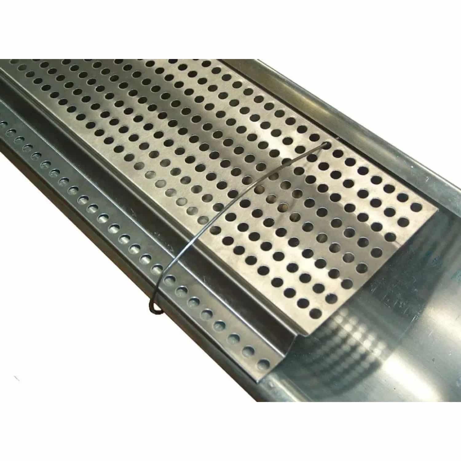 Westfalia Drahtclips für Dachrinnenabdeckung 12 StÜCk 15 cm Metall Silber