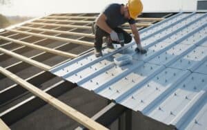 Wie viele Schrauben pro m² benötigt man für Trapezbleche?